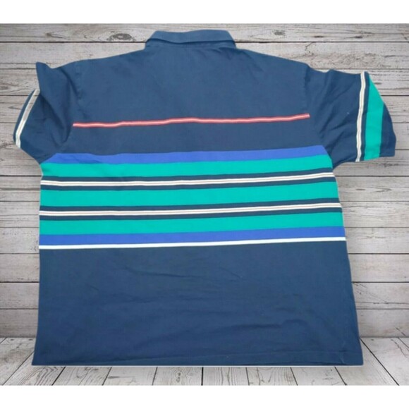 PAR Four Men's Navy Blue Polo Shirt  Size XXL 2XL - Picture 2 of 6